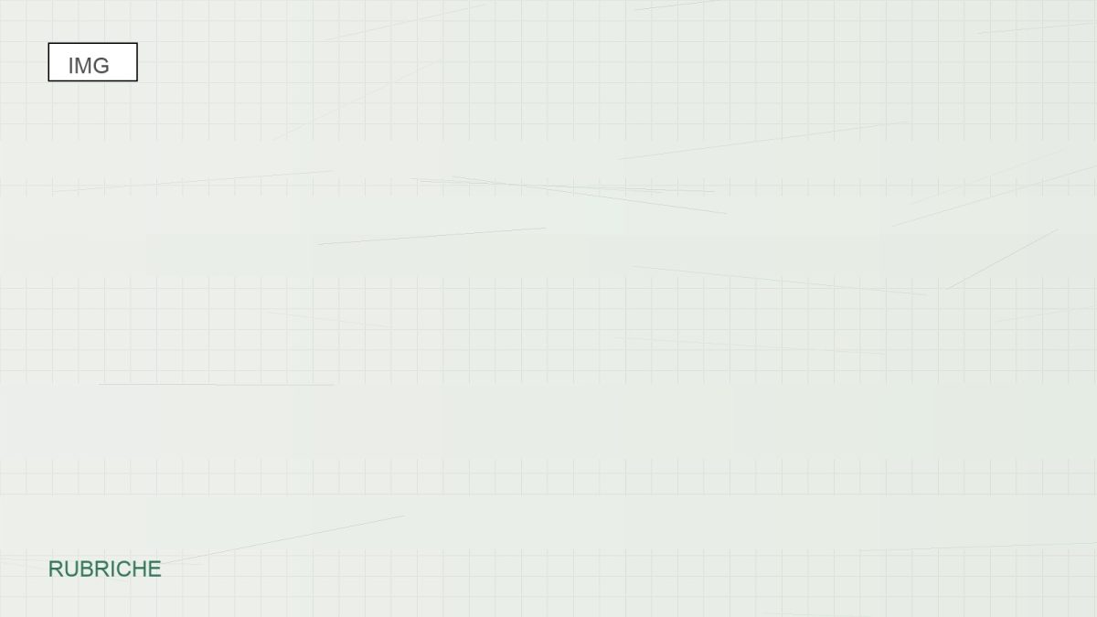Placeholder cover editoriale Rubriche