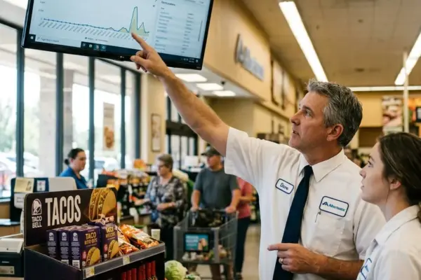 Albertsons ha misurato le vendite di un taco in tv