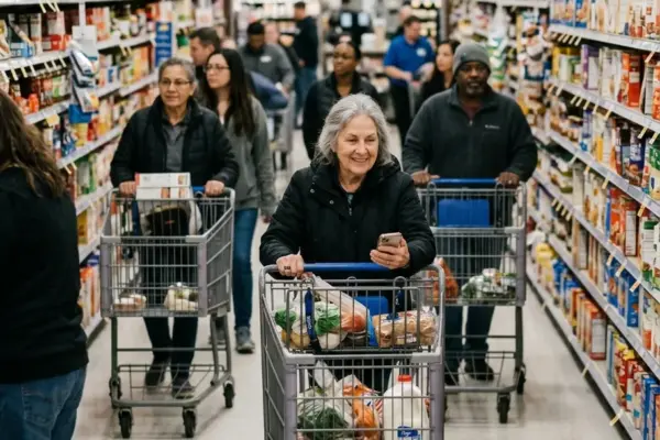 Kroger porta i carrelli reali su TikTok: ora il social commerce può smettere di essere un costo di awareness