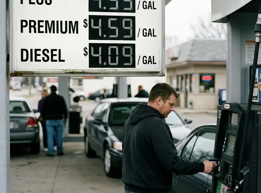 La benzina ha superato i 4 dollari