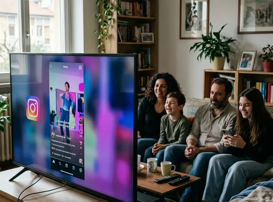 Meta ha portato Instagram nel salotto televisivo