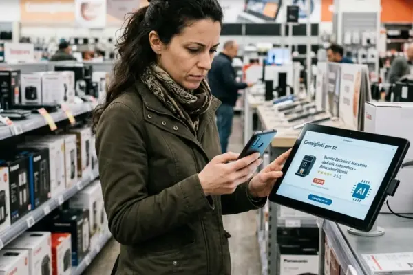 I clienti non si fidano dell'AI per gli acquisti