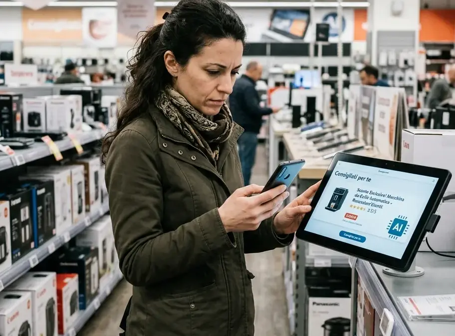 I clienti non si fidano dell'AI per gli acquisti